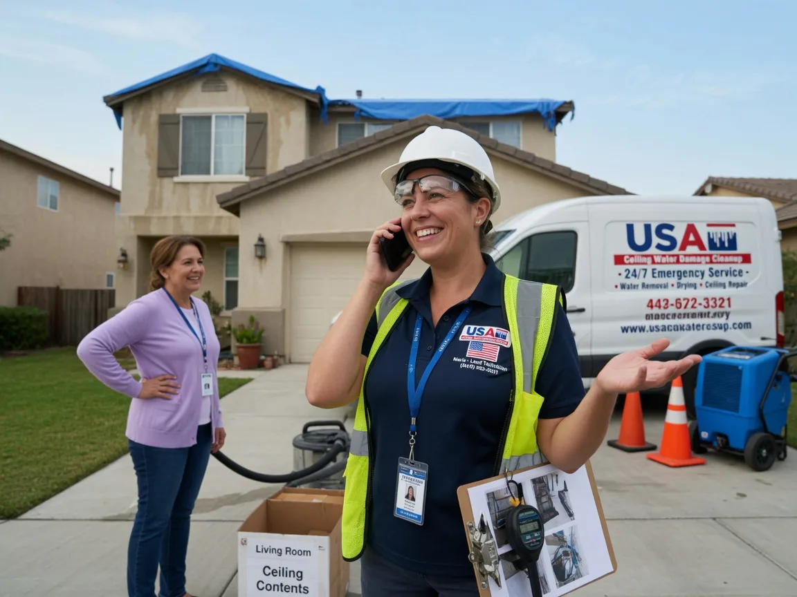 Ceiling Water Damage Restoration Elk River, MN FAQs